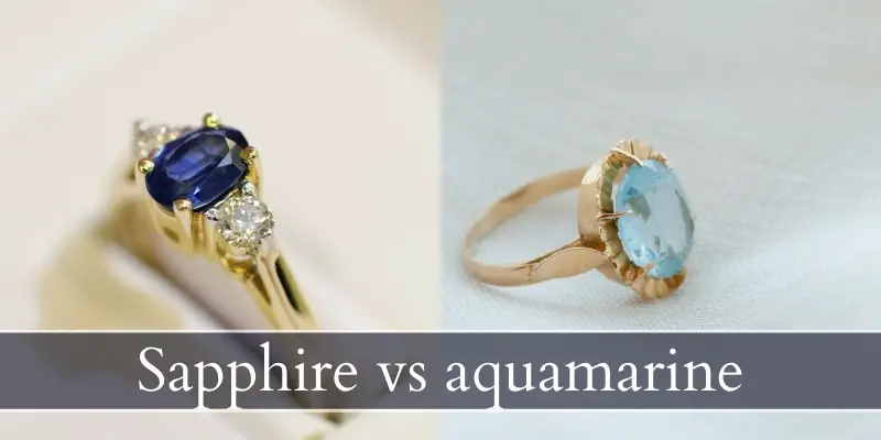 Read more about the article Sapphire VS Aquamarine – 5 Differences Between These Stunning Blue Stones