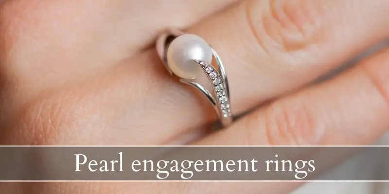 Read more about the article Pearl Engagement Ring Meaning & How To Pick One