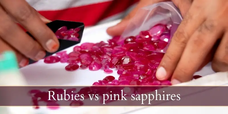 Read more about the article Pink Sapphire VS Ruby – The How And Why Of Their Color And Price Difference