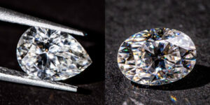 Read more about the article Oval VS Pear Diamond Cut – 6 Differences To Help You Decide