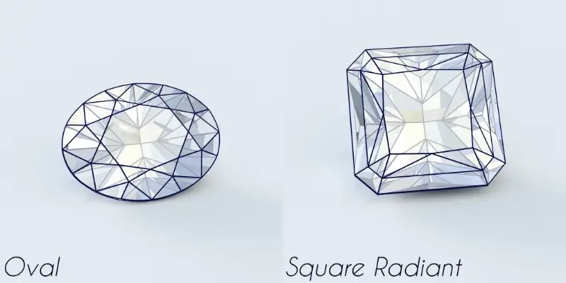 oval vs radiant 2
